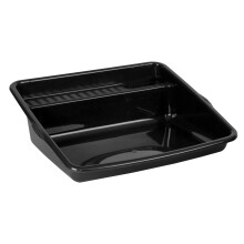 Large Black Plastic Potting Tray Garden Greenhouse Plant Pot Tidy Work Table
