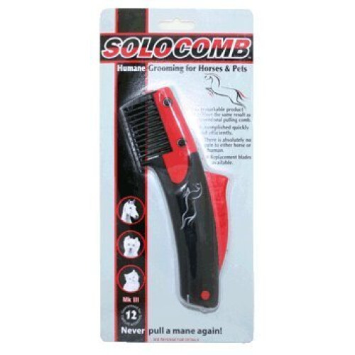 - For Horse Mane Pulling or Thinning Solo Comb FAST POSTAGE by Solocomb