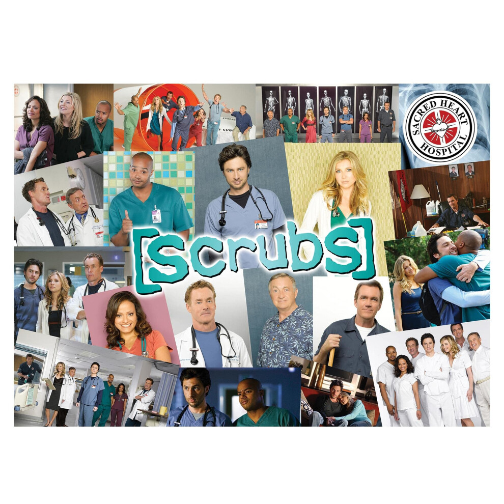 Photos - Jigsaw Puzzle / Mosaic Scrubs Cast Collage 1000 Piece Jigsaw Puzzle
