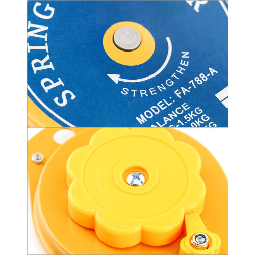 QWORK Spring Balancer, 1.5-3kg Retractable Hanging Tool Holder Hanger for Assembly line 2