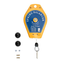 QWORK Spring Balancer, 1.5-3kg Retractable Hanging Tool Holder Hanger for Assembly line