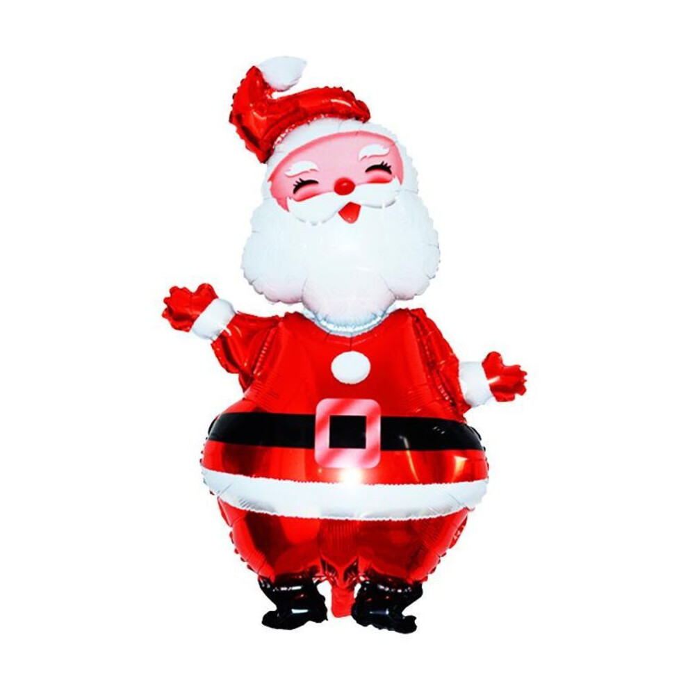 1pc 119cm Christmas Balloon Large Santa Claus Decorative Balloon Aluminum Foil Balloon For Christmas Party Decorative Supplies