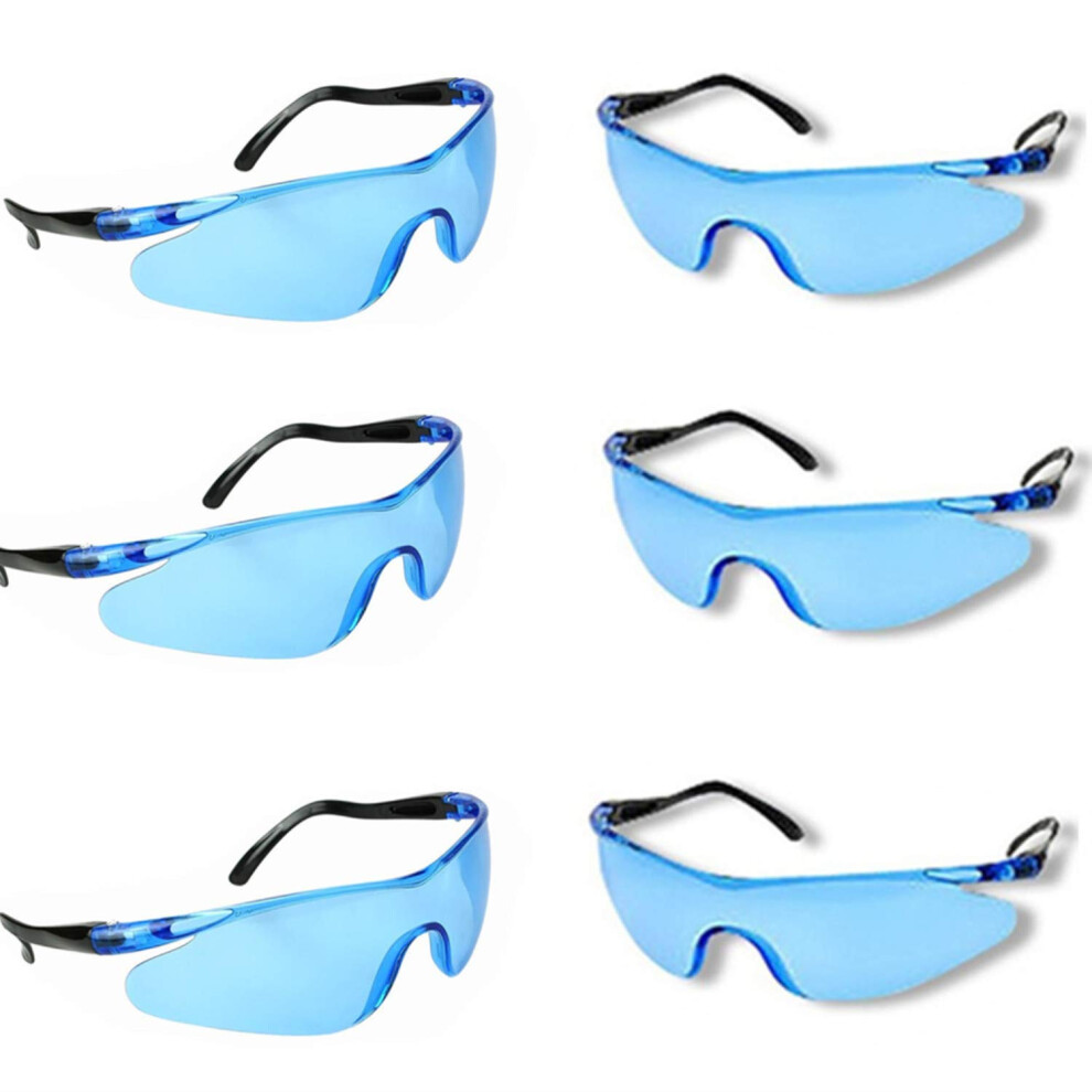Photos - Safety Equipment Safety Glasses-6 Pack Of Safety Protective Glasses,Safety Goggles Eyewear Eyeglasses for Eye Protection-Great Goggles for Ki