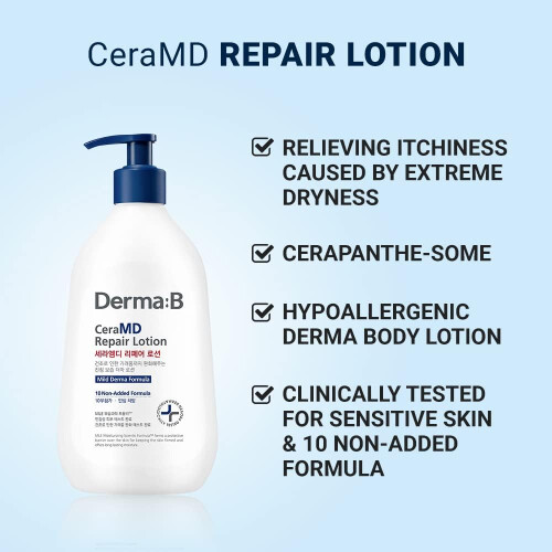 Derma:B, CeraMD Lotion do Ochrony Cery, 13,5 fl oz (400 ml) 2