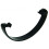 112mm Round Gutter Clip - Black - Bag of 5 1