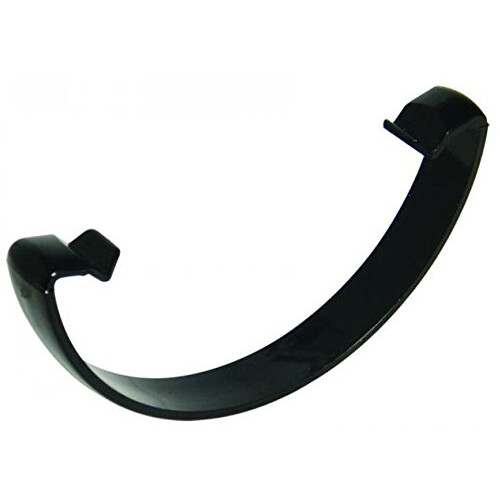 112mm Round Gutter Clip - Black - Bag of 5