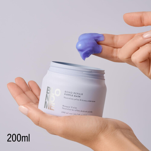 Schwarzkopf Maske - Schwarzkopf - BlondMe - 200ml - Für coloriertes oder gesträhntes Haar - Unisex 1