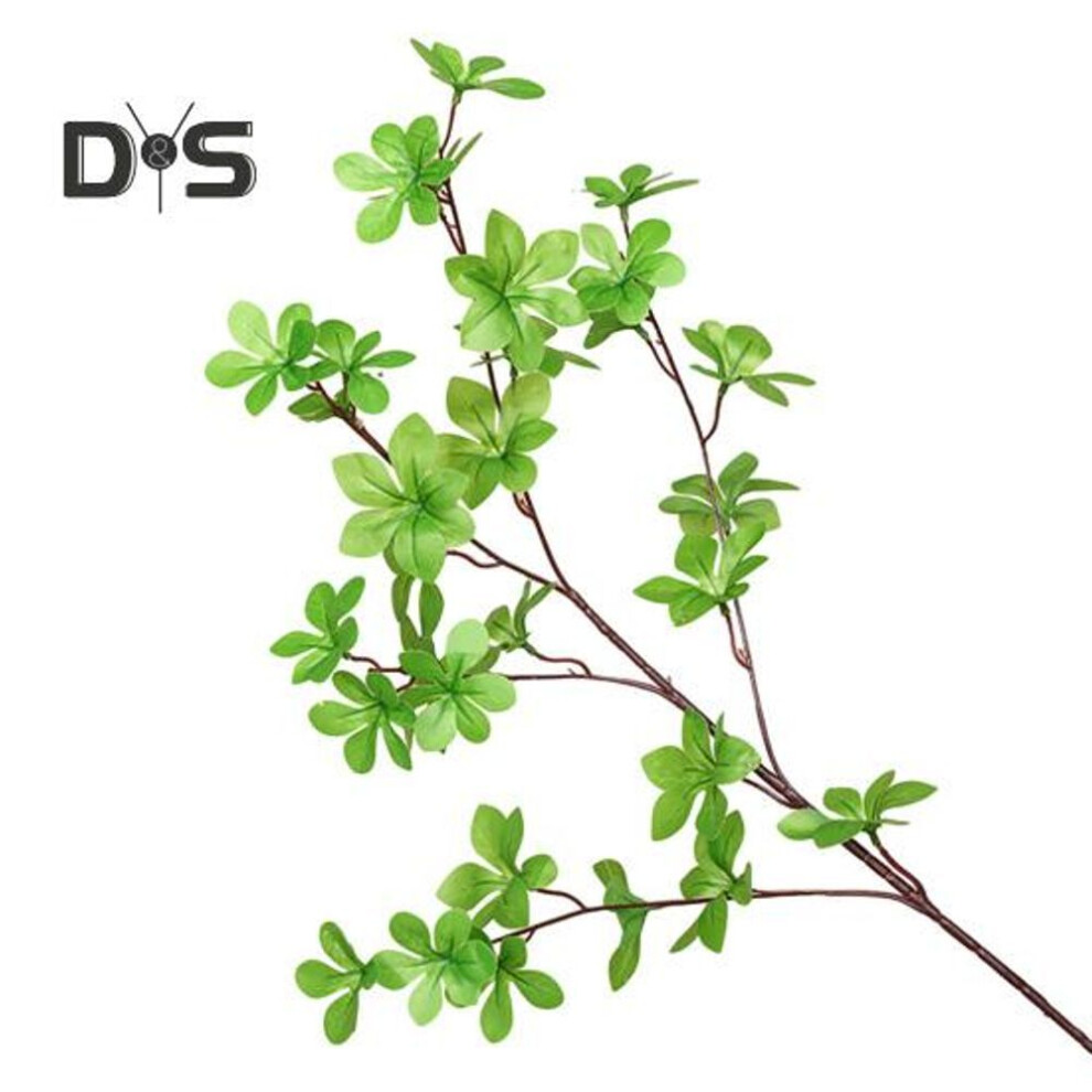 (as the picture, D) Artificial Greenery Branches Faux Greenery Stems Fake Leaves Artificial Foliage Twig Plants For Home Office Wedding Decor Vase Filler
