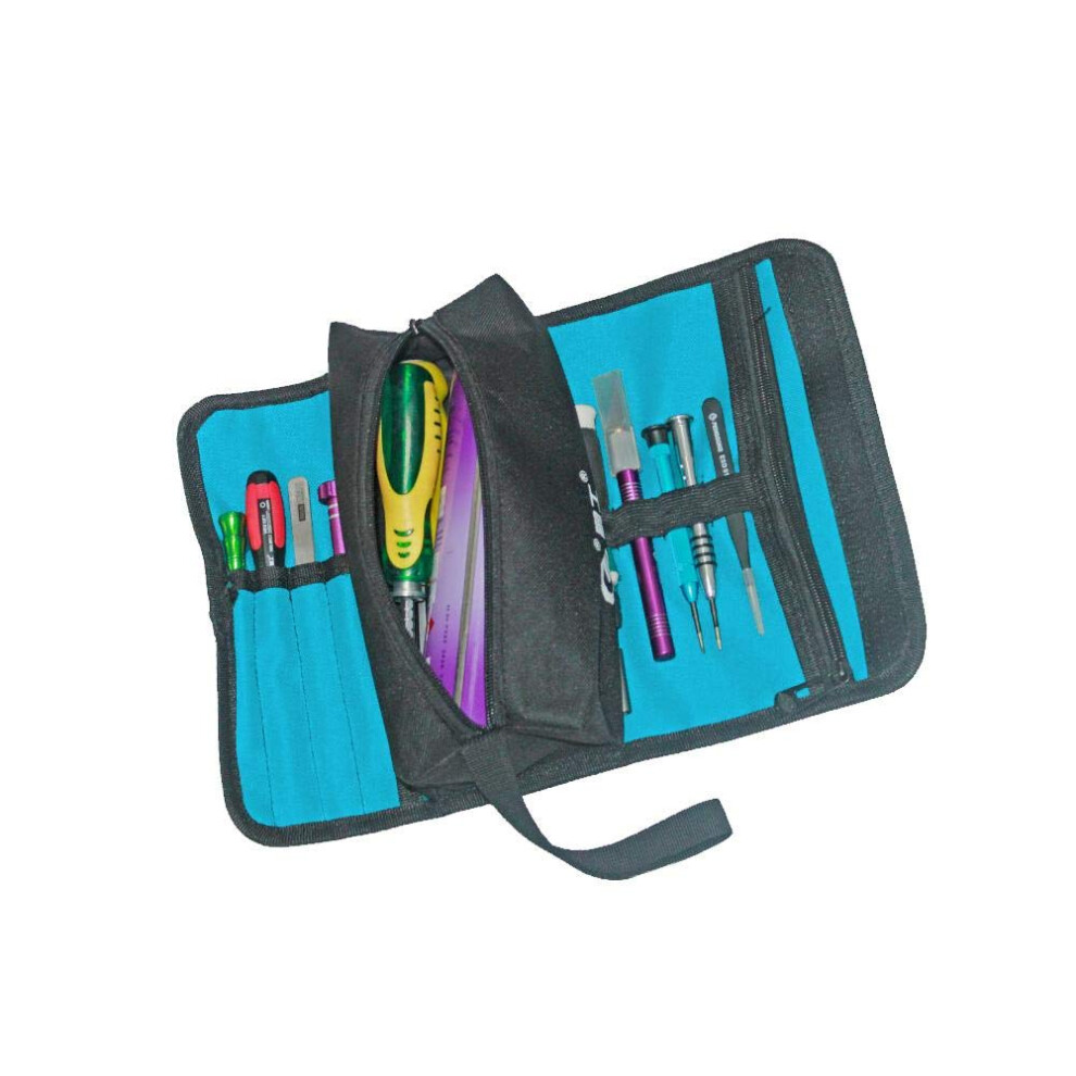 Roll-Up Tool Bag Organizer (25X36cm) Â Wrench Roll Storage Pouch With Multi-Pocket Design For Mechanics, Electricians, Motorcycle/Truck Repair 6470042934399