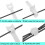 120PCS 15x2CM Loop Cable Ties Reusable Adjustable Tie Wraps Adjustable Multipurpose Hook and Loop Securing Straps for Long Cable Wires Storage 4