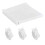 120PCS 15x2CM Loop Cable Ties Reusable Adjustable Tie Wraps Adjustable Multipurpose Hook and Loop Securing Straps for Long Cable Wires Storage 1