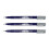 Fudenosuke Set of 3 Felt-Tip Pens for Drawing and Calligraphy Brushes Grey 1