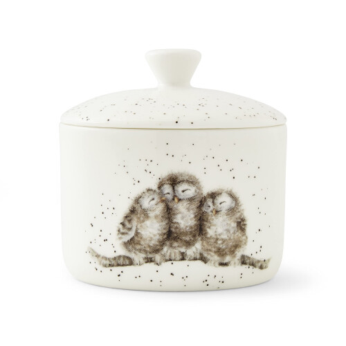 Wrendale 9.5cm Lidded Storage Jar Small (Owl)