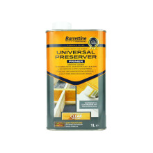 Premier Universal Wood Preserver (Clear, 1L) - Deep Penetrating Oil Based Preserver for Over Painting/Coating, Suitable for Indoor & Outdoor Use