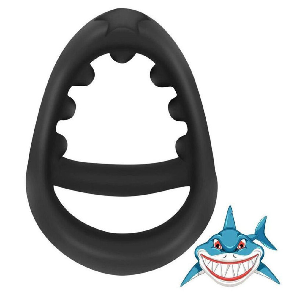 (black, C) 1pc Silicone Penis Cock Ring On For Men Delay Ejaculation Erection Sex Toys For Couple Sex Toy Penis Ring Man Dick Enlarger Ring