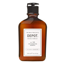 Șampon de păr, Depot, 100 Hair Cleansing No. 105, Complex multivitaminic, Anticădere păr, 250 ml