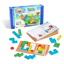 Numberblocks Puzzle Solver, Toys for 3 Year Old Boys and Girls, 50 Puzzles with 4 Levels of Play, Travel Games