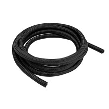 Easy-Cut Cable Tidy Tube for Cable Management, Cord Organiser, 3 m, Black