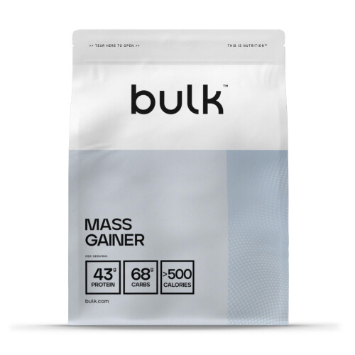 Mass Gainer, Protein Shake for Weight Gain, Vanilla, 1 kg