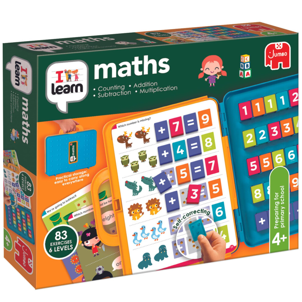 I Learn Maths - Fun Educational Toys & Learning Game for Kids, Preschool Learning Resources, Childrens Counting & Times Tables Exercises - Count,-image-OPC-PH8SH8D-NEW