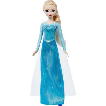 Mattel Disney Frozen Toys Singende Elsa-Puppe in charakteristischer Kleidung singt Let It Go aus dem Disney-Film Die Eisknigin