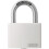 Abus padlock T65AL/40 myLOCK - individually writable - locker lock - solid aluminium lock body - ABUS security level 5 - white 1