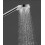 Hansgrohe Crometta Hand shower 100 1 spray water-saving 6 l/min, white/chrome, 26334400 2