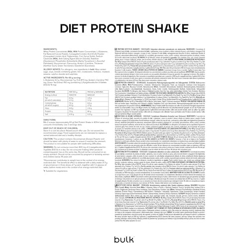 Diet Protein Shake, Chocolate, 500 g, Packaging May Vary 2