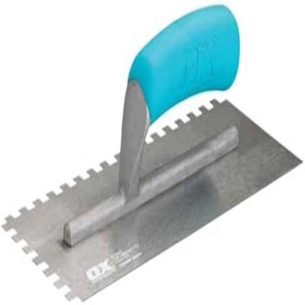 Ox Trade Notched Stainless Steel Tiling Trowel - 6Mm 5060530357482
