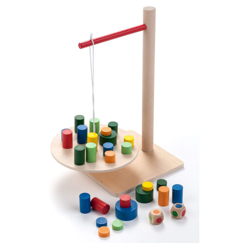- Wooden Skill Game in Scale Design - 340916