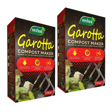 Garotta Garden Compost Maker Bundle - Pack of 2 x 3.5kg Organic Compost Accelerator for Plants Card. Multipurpose Compost for Vegetables Growing,