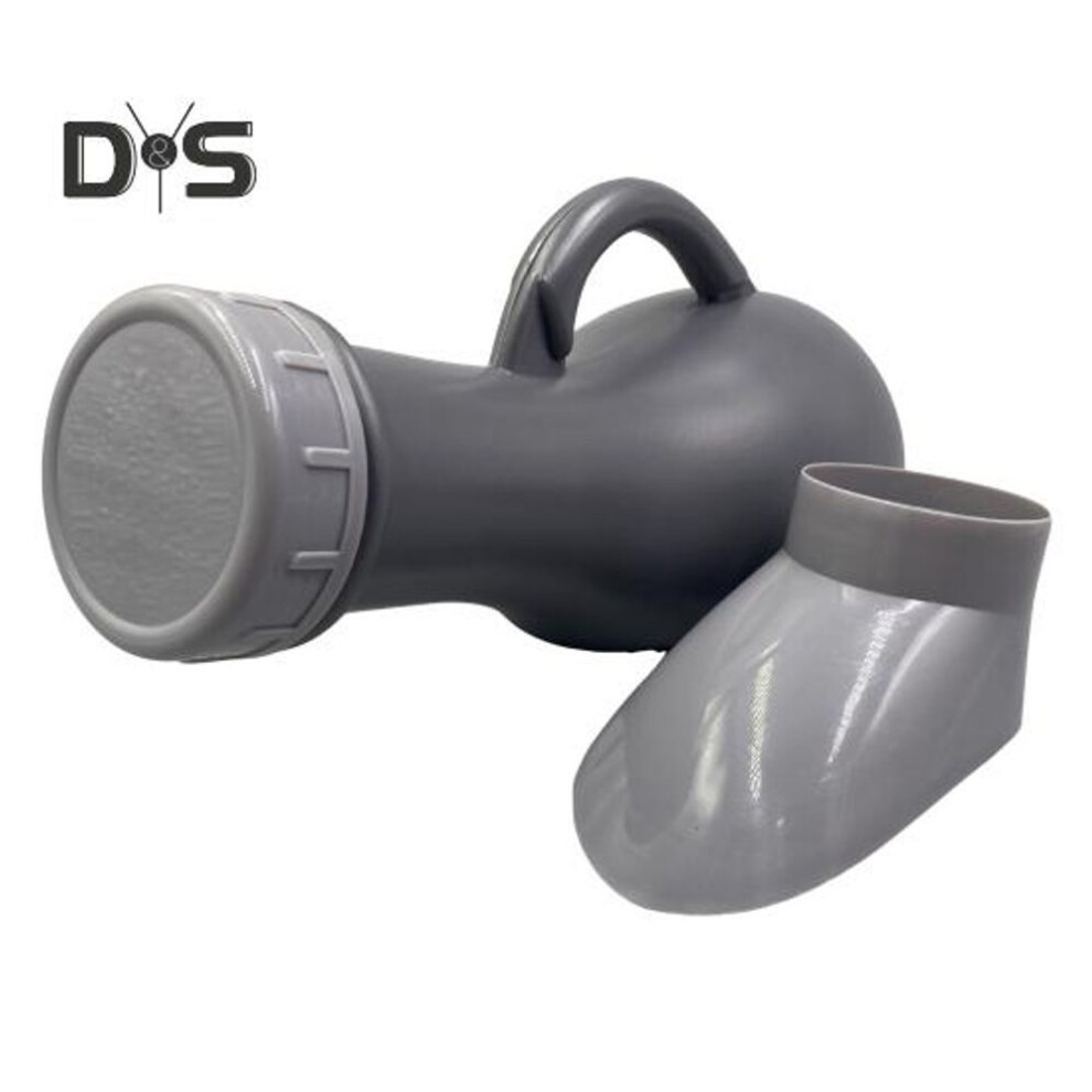 (grey, 1000ML) 1000ml Urine Bottles Male Female Unisex Design Spill-proof Pee Bottle Men Women Kids Portable Bed Pan Car Travel Toilet