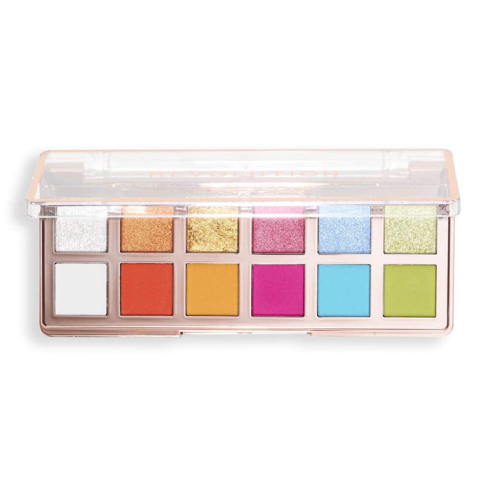 Revolution Women's Multicolor The Vibrant Icon Brights Palette 0.7G - Image 5