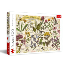 Puslespil 500 Herbarium: Lægeurter TREFL