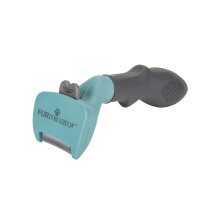 deShedding Tool for Small Cats, Short Hair, Removes Loose Hair from Shedding