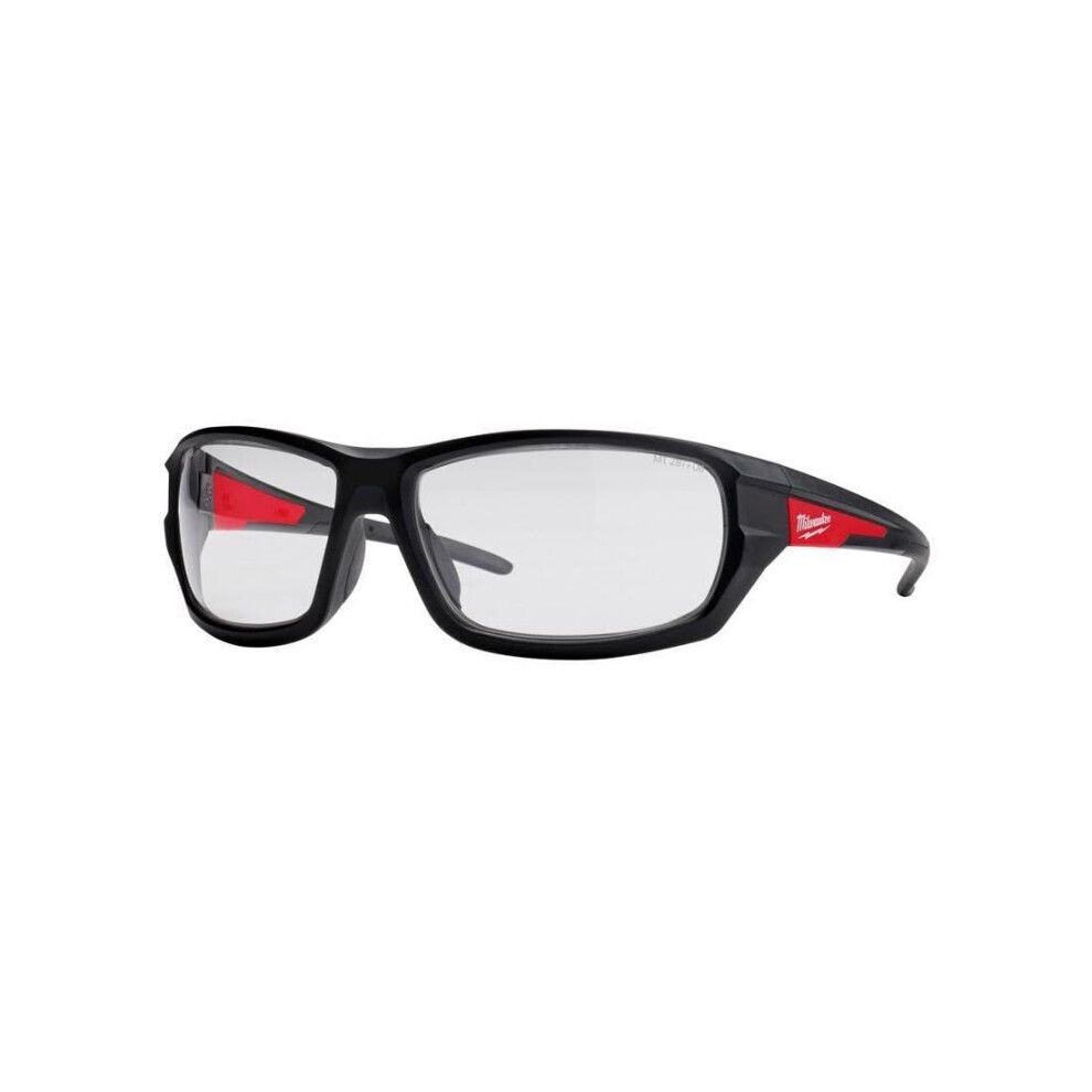 Performance Safety Glasses Clear Lens Anti Fog 4932471883, Black, One Size