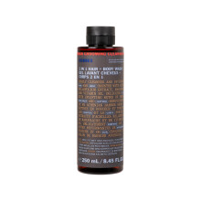 ATHENIAN GROOMING 2-in-1 Shampoo and Shower Gel for Men, Moisturising and Detangling, with Invigorating Notes of Fresh Bergamot and Leather, Silicone