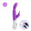 (purple, Rechargeable Version) Dual Shock Rabbit Vibrator Massager for G-Spot Stimulation 1