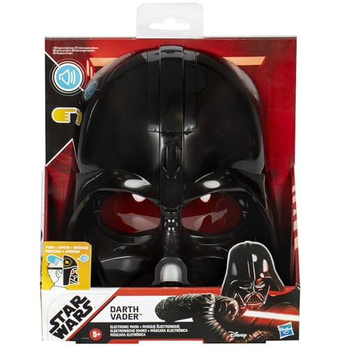 Star Wars Darth Vader Electronic Mask, Iconic Sith Character Toy for 5 Plus Year Olds 1