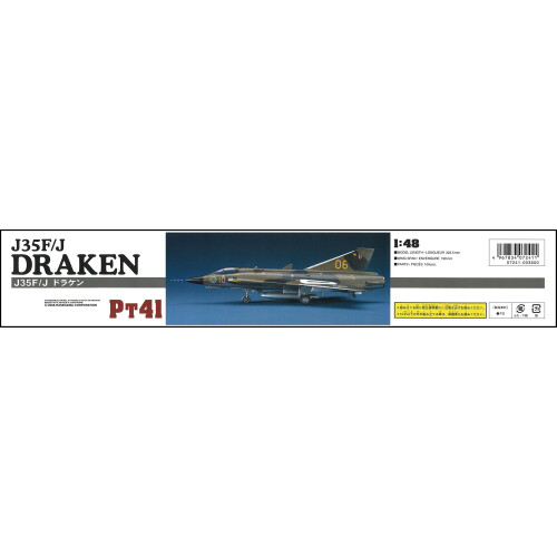 Hasegawa schaal 1:48 J35F/J Draken-modelset 2