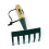 Hilka 92068040 Carbon Steel Hand Rake 1