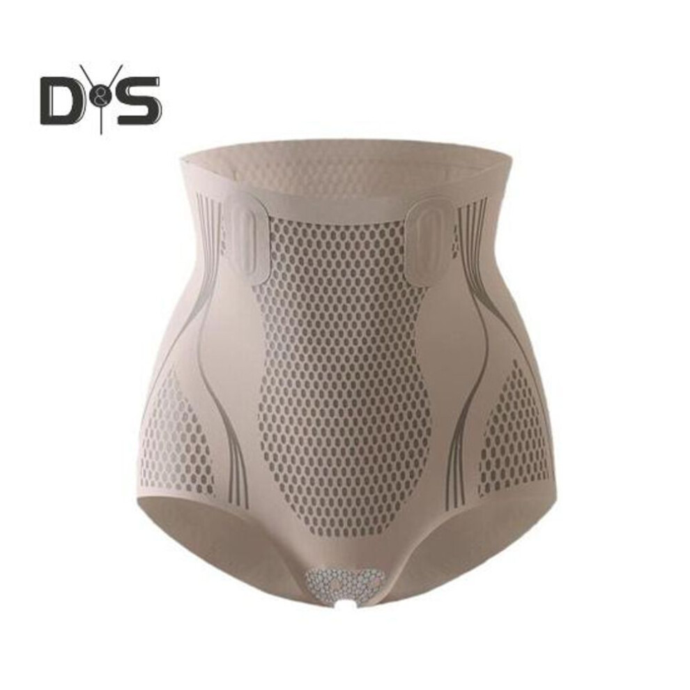 (coffee, M) Lady Underpants High Waist Shaping Underwear Butt-lifted Thin Tummy Control Elastic Panties Compression Seamless Good Breathability Postpartum Briefs