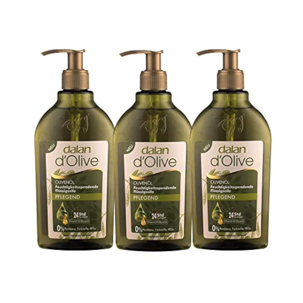 Dalan 3 X D'olive Liquid Soap Nourishing (300 Ml)