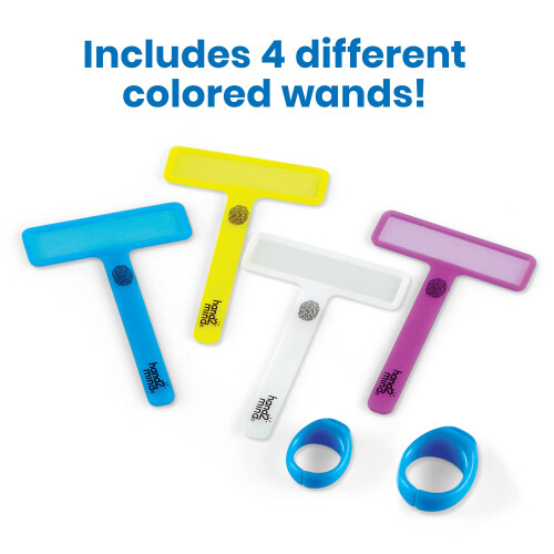 Learning Resources Finger Focus Highlighter, Guided Reading Strips, Dyslexia Tools For Kids, ADHD Tools, Coloured Overlays for Reading, Reading Tools 1