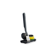 SinkTech Dish Brush and Sponge Set with Large Stainless-Steel Storage Stand, Durable Bristles, Replaceable Heads