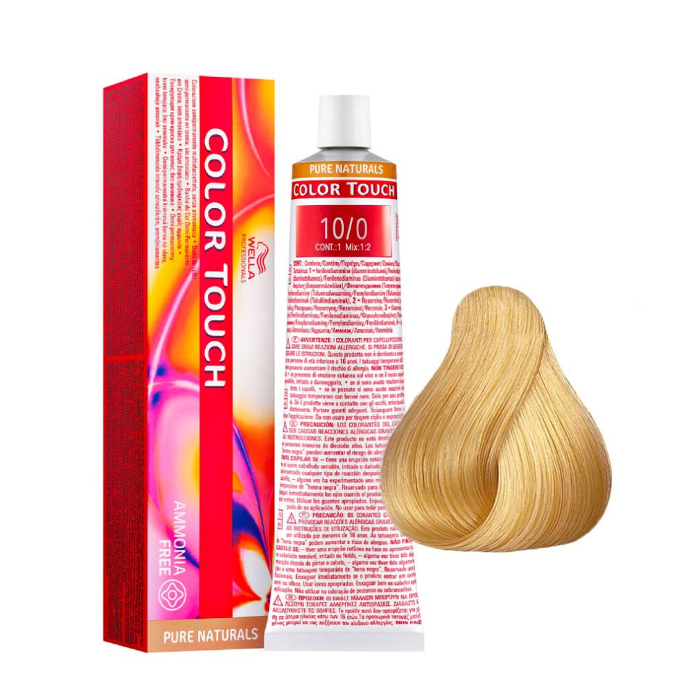 Wella 10/0 Color Touch Pure Naturals 60Ml