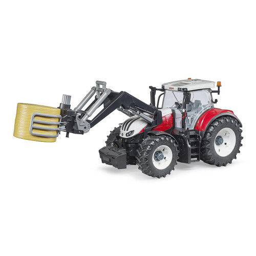 Bruder Bale Grab and 1 Round Bale 2
