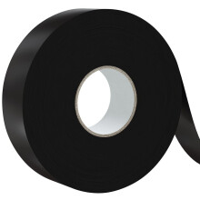 Black Self Amalgamating Tape, 19mm x 10m, Waterproof Rubber Tape for Cable and Pipe Repair, Sealing Joints, and Insulating Electrical Connections, 1