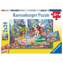 Puzzle Magical Mermaids children puzzle children 2 x 24 parts