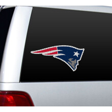 Fremont Die NFL New England Patriots Window Film Large: 12"" Team Co